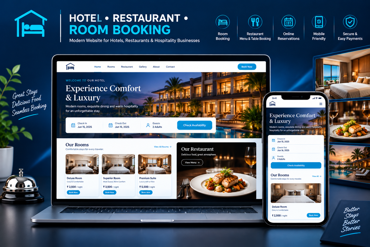 Hotel and restaurant digital solution